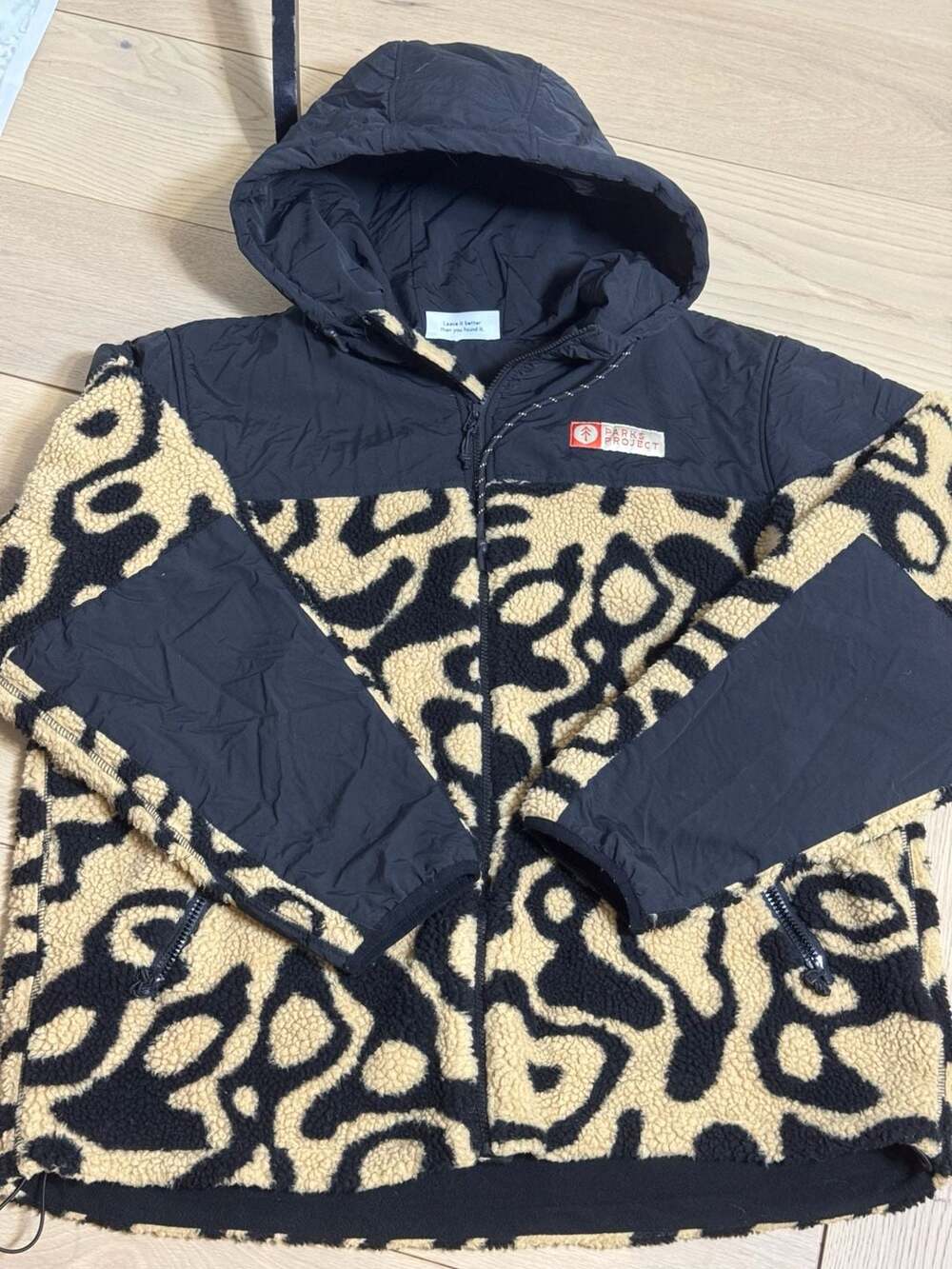 Parks Project Yosemite Rocks Full-Zip High Pile Fleece Hooded Jacket